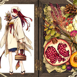 This is a pixiv picture whose title is 葉刻堂の秘密色コフレ.