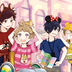 This is a pixiv picture whose title is さらざんまい詰め.