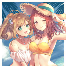 This is a pixiv picture whose title is しゅがまり.
