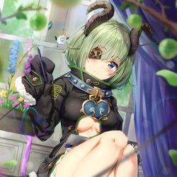 This is a pixiv picture whose title is お絵かきミコちゃん.