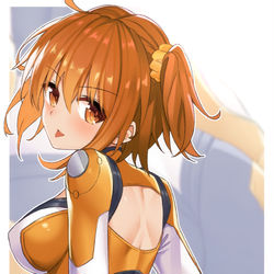 This is a pixiv picture whose title is カルデア戦闘服.