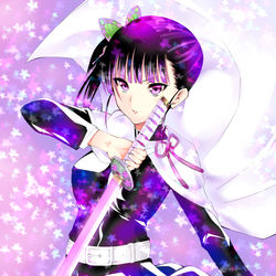 This is a pixiv picture whose title is カナヲの刃.