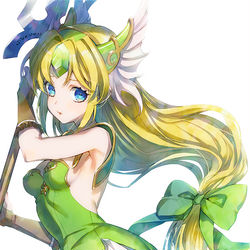 This is a pixiv picture whose title is 聖剣伝説３　リース.