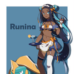 This is a pixiv picture whose title is ルリナ.