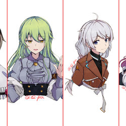 This is a pixiv picture whose title is 崩坏学园.