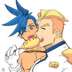 This is a pixiv picture whose title is ガロクレログ.