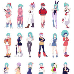 This is a pixiv picture whose title is ブルマ.