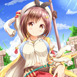 This is a pixiv picture whose title is ふとももちゃん.