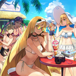 This is a pixiv picture whose title is 夏.