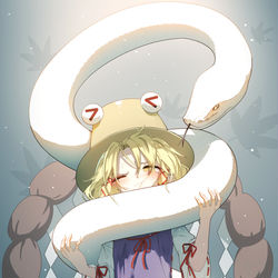 This is a pixiv picture whose title is 青蛙子.