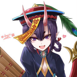 This is a pixiv picture whose title is キョンシー酒呑ちゃん.