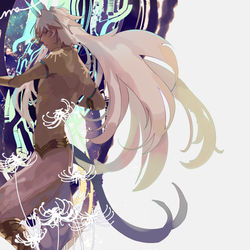 This is a pixiv picture whose title is 久遠の果てに.