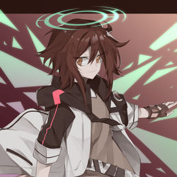 This is a pixiv picture whose title is ARKNIGHTS / EXUSIAI.