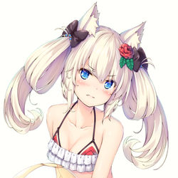 This is a pixiv picture whose title is ひねくれサマーハムマン.