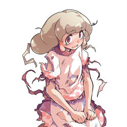 This is a pixiv picture whose title is やられ櫻花立ち絵 表情差分.