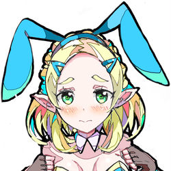 This is a pixiv picture whose title is ゼルダちゃん.