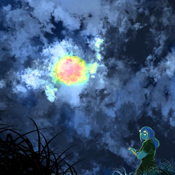 This is a pixiv picture whose title is ストロベリームーン.