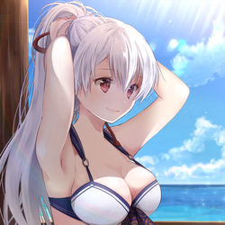 This is a pixiv picture whose title is 真夏のインフェルノ.