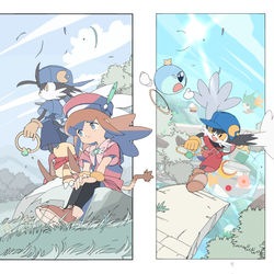 This is a pixiv picture whose title is wind.