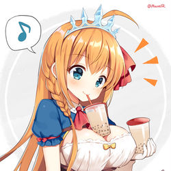 This is a pixiv picture whose title is ペコリーヌでタピチャレ.