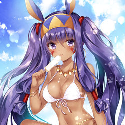 This is a pixiv picture whose title is サマーニトちゃん！.