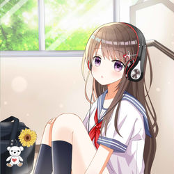 This is a pixiv picture whose title is ★さぼり★.
