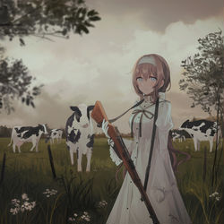 This is a pixiv picture whose title is ムームー.
