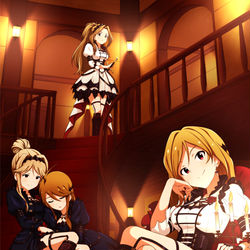 This is a pixiv picture whose title is 夜想令嬢.