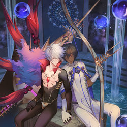 This is a pixiv picture whose title is Endowed.