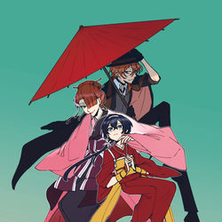 This is a pixiv picture whose title is 文スト⑥.