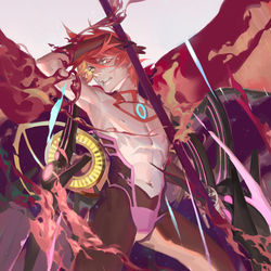 This is a pixiv picture whose title is 無題.