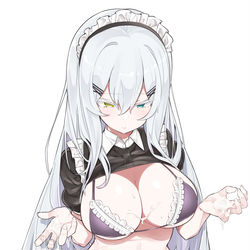 This is a pixiv picture whose title is クールメイド.