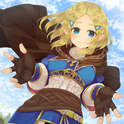 This is a pixiv picture whose title is ゼルダ.
