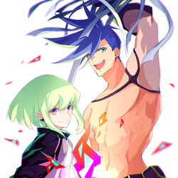 This is a pixiv picture whose title is プロメア〜.