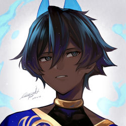 This is a pixiv picture whose title is 授かりの.
