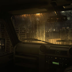 This is a pixiv picture whose title is 夜.