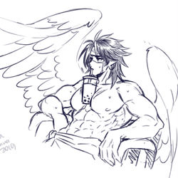 This is a pixiv picture whose title is Bubble tea.