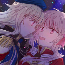 This is a pixiv picture whose title is ☆.