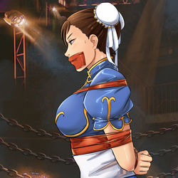 This is a pixiv picture whose title is 春麗.