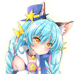 This is a pixiv picture whose title is 頬杖.