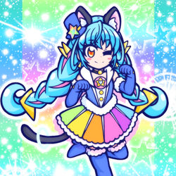 This is a pixiv picture whose title is キュアコスモさん！.