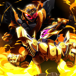 This is a pixiv picture whose title is 魔王と魔王.