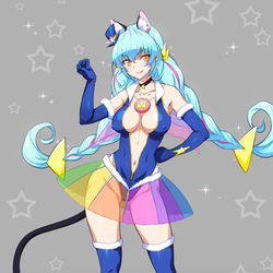 This is a pixiv picture whose title is キュアコスモ☆爆誕おめでとう！！.