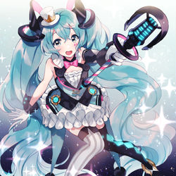 This is a pixiv picture whose title is マジカルミライ2019.