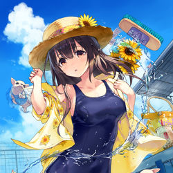 This is a pixiv picture whose title is プール開き.