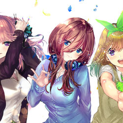 This is a pixiv picture whose title is 5つ子ちゃん.