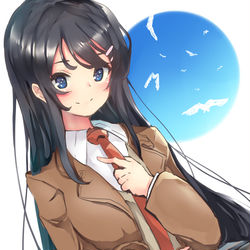 This is a pixiv picture whose title is 桜島麻衣さん(*'ω'*)！！！.
