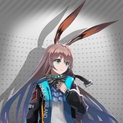 This is a pixiv picture whose title is amiya.