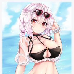 This is a pixiv picture whose title is シリアス.