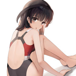 This is a pixiv picture whose title is ブラックオルカの楓.